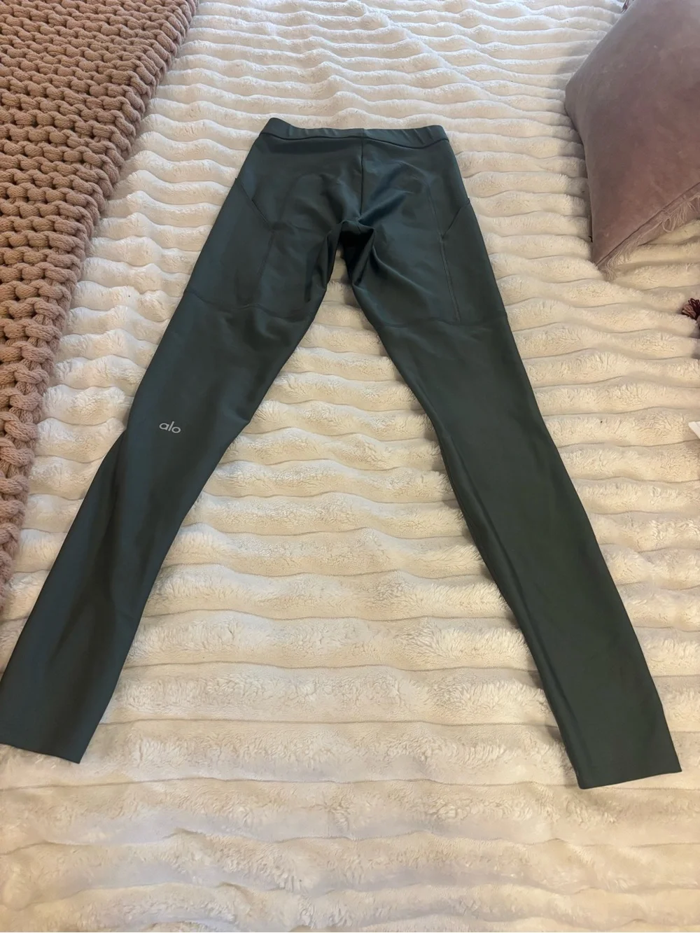ALO Yoga Forest Green High-Rise Leggings